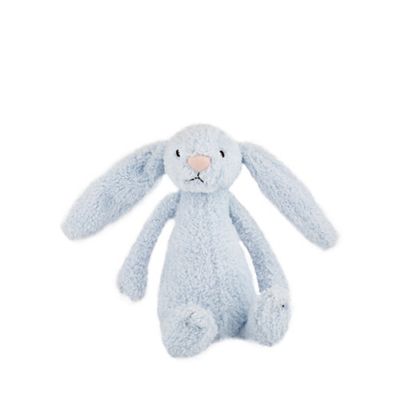 Babies blue bunny rattle